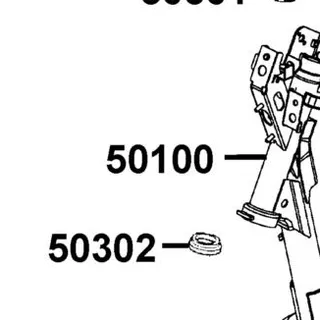 50100-LGS6-M30 "BODY COMP.,FRAME" — diagram cutout