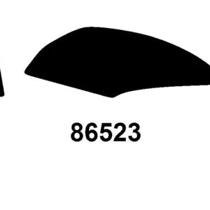 86523-LGR5-E11-T01 STRIPE R FR FENDER — diagram cutout