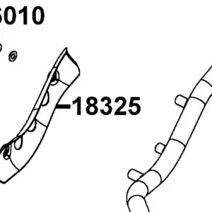 18325-LGR5-E10-NES PROTECTOR EXHAUST PIPE — diagram cutout