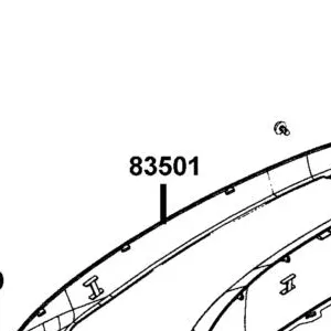83501-LGR5-E10-75P MOLD R SIDE — diagram cutout