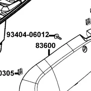 83600-LGR5-E10-75P COVER L BODY — diagram cutout
