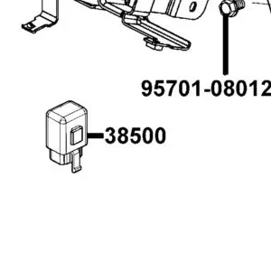 38500-LGL3-C00 RELAY ASSY START — diagram cutout