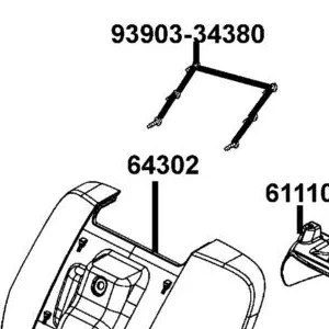 64302-LGR5-E10-NHP MOLD FRONT — diagram cutout