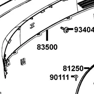 83500-LGR5-E10-NHP COVER R BODY — diagram cutout