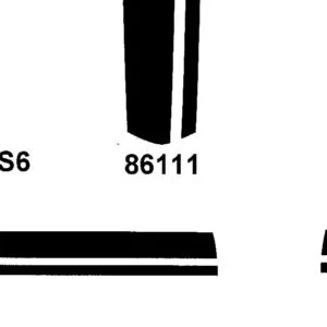 86111-LGS6-M30-T03 STRIPE B FR COVER — diagram cutout