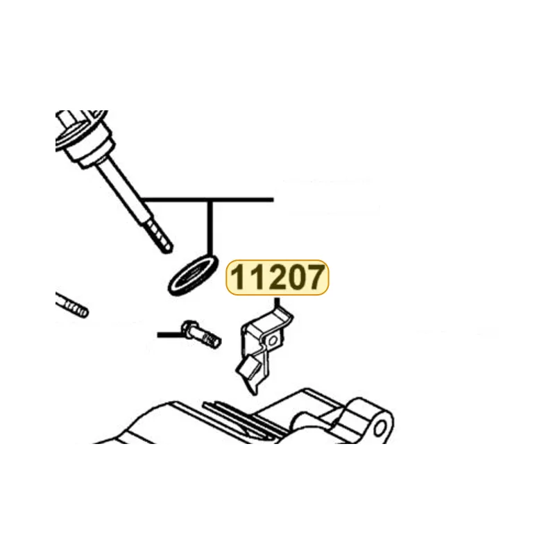 11207-KKE3-C00 STAY B RR FENDER — diagram cutout