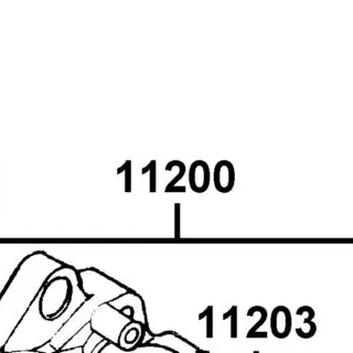 11200-KEB7-C00 CRANK CASE COMP. L. — diagram cutout