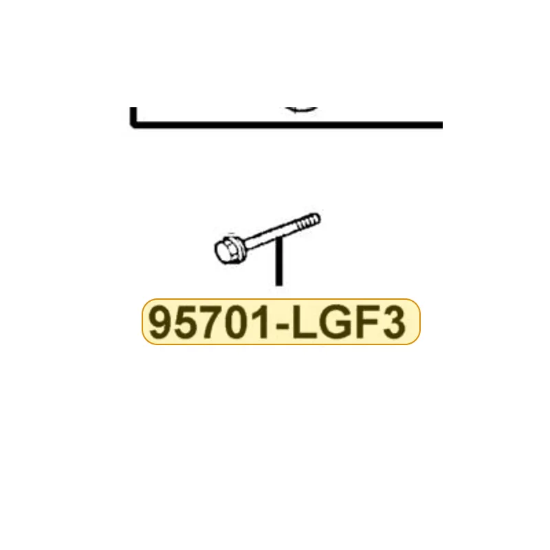 95701-LGF3-E90 BOLT TORQUE 6X50 — diagram cutout