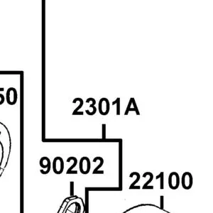 2301A-LEA3-C00 PULLEY ASSY DRIVEN — diagram cutout
