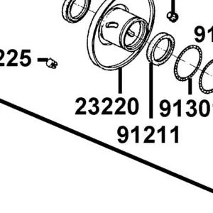 23220-KEE1-C00 "FACE COMP., MOVABLE" — diagram cutout