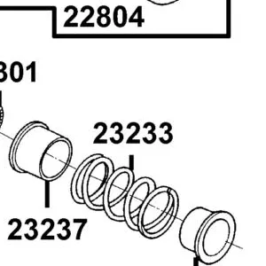 23233-LEA3-C00 SPG DRIVEN FACE — diagram cutout