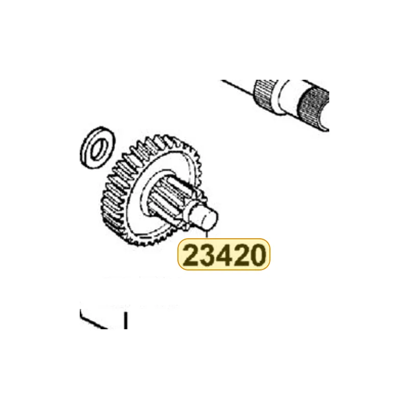 23420-ALC8-E60 SHAFT COMP COUNTER — diagram cutout