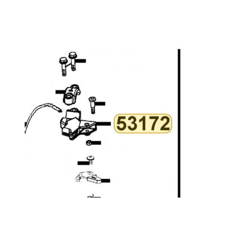 53172-LGR3-E10 BRKT, HANDLE L — diagram cutout