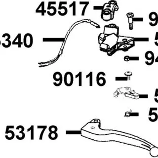 90116-GGS7-C00 SCREW P/BRK LEVER PIVOT — diagram cutout