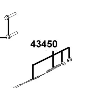 43450-ACB9-E10 CABLE COMP FR BRK — diagram cutout