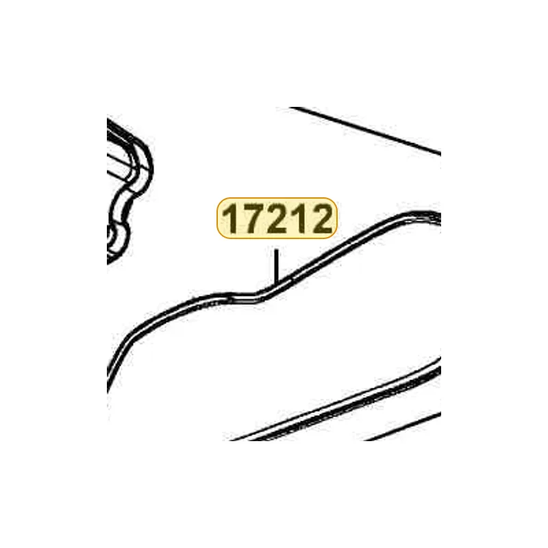 17212-LBD6-E00 SEAL AIR/C CASE — diagram cutout