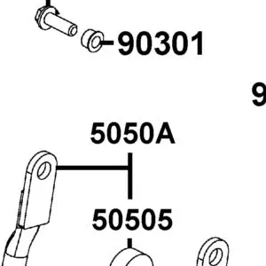 5050A-ACB9-E10 STAND COMP MAIN — diagram cutout
