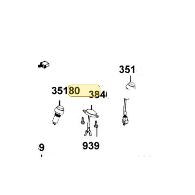 35180-LAC5-940 SW UNIT HORN — diagram cutout