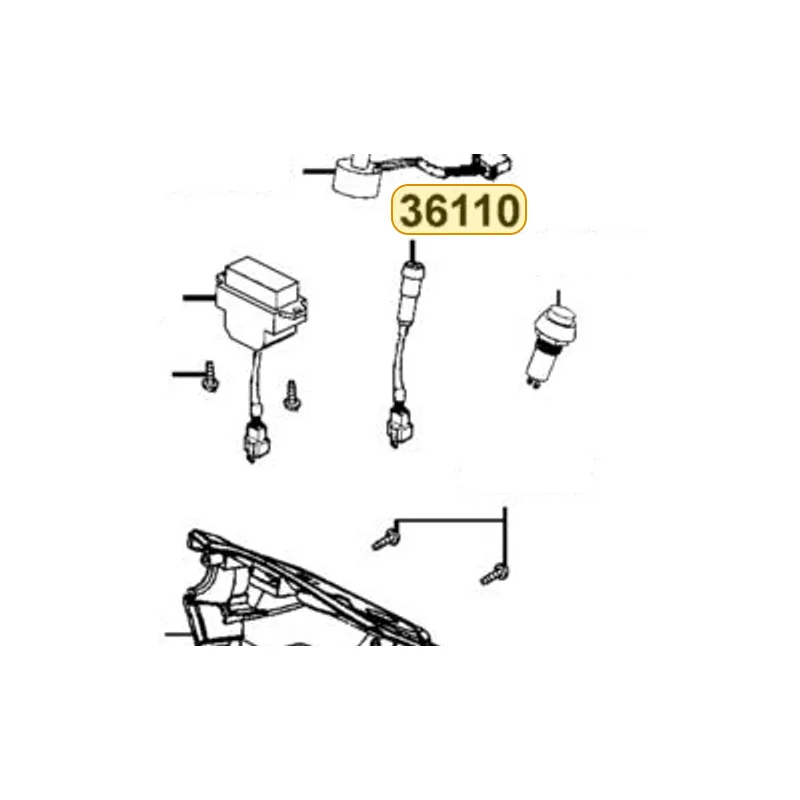 36110-LHD7-900 LED — diagram cutout