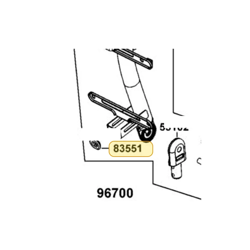 5311A-LDE5-910 COMP..HANDLE WHEEL — diagram cutout