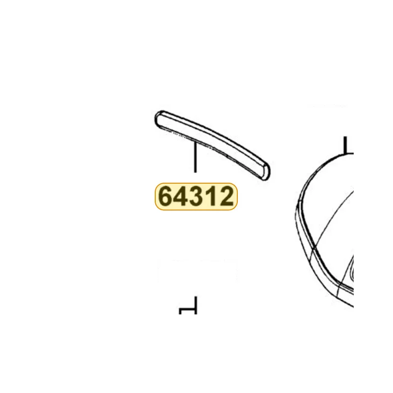64312-LBE1-900 MOLD B — diagram cutout