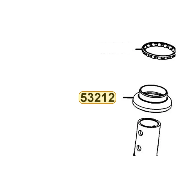 53212-LHD7-900 CROWN CONE 1" — diagram cutout