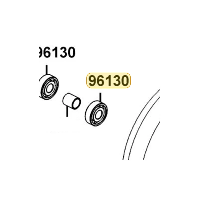 96130-62010-00 BEARING 6201ZZ — diagram cutout