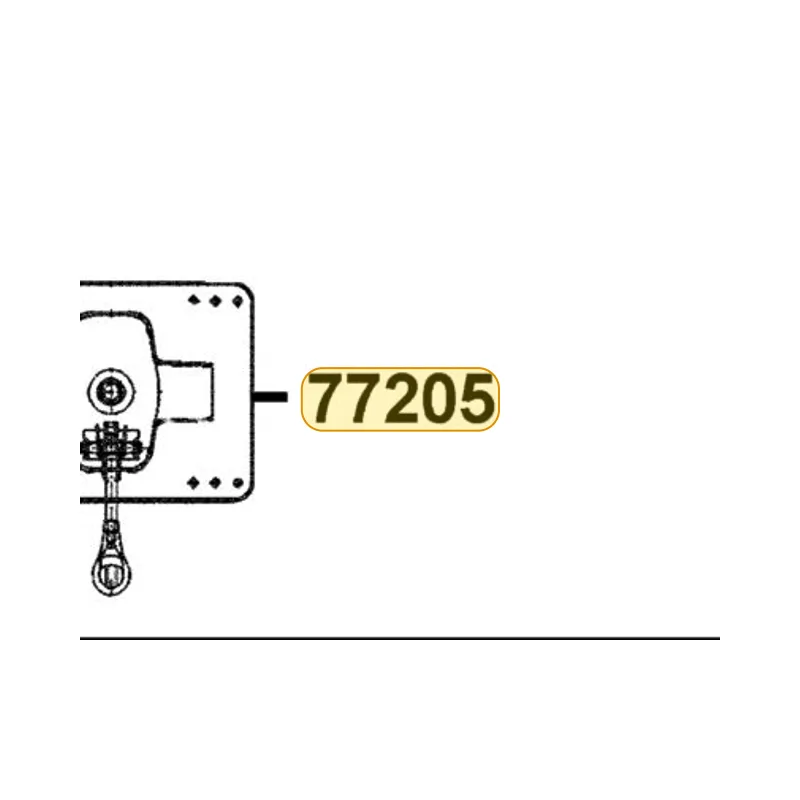 77205-LHD7-900 BASE ASSY SEAT — diagram cutout