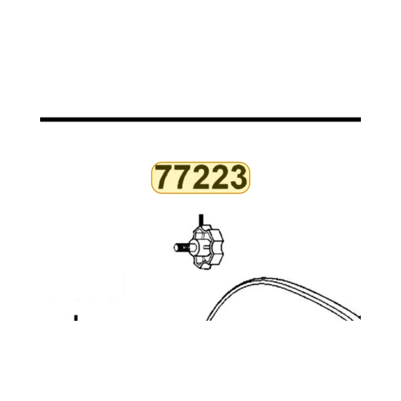 77223-LCA1-305 BOLT LOCK ARM REST (6*12MM) — diagram cutout