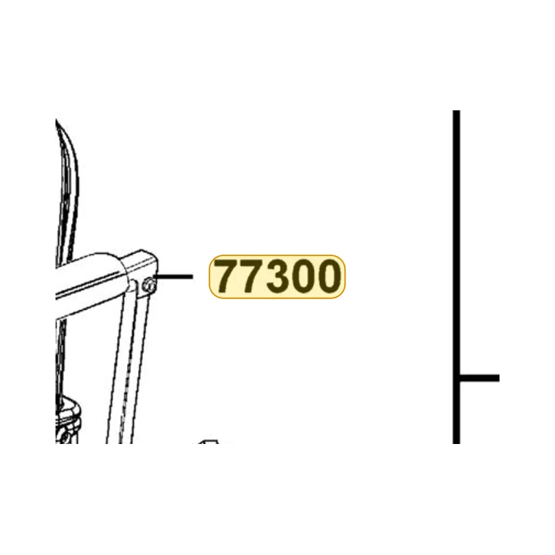 77300-ABA9-M30 ARM REST ASSY L/H — diagram cutout