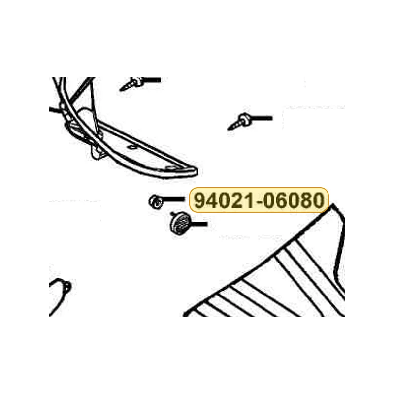94021-06080-0S NUT HEX CAP 6MM — diagram cutout