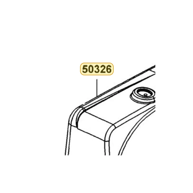 50326-LHD7-900-N8P COVER.BATTERY (Bright Silver) — diagram cutout