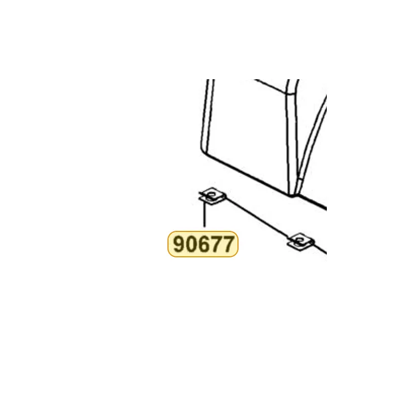 90677-LAC5-005 NUT CLIP 5MM — diagram cutout