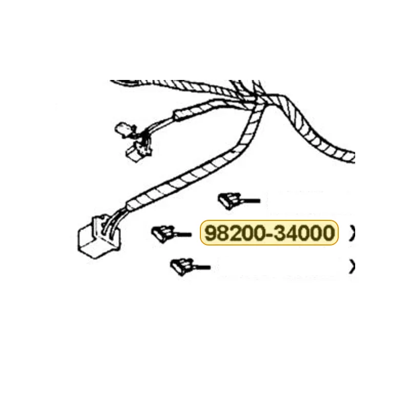 98200-34000 BLADE FUSE 40A — diagram cutout