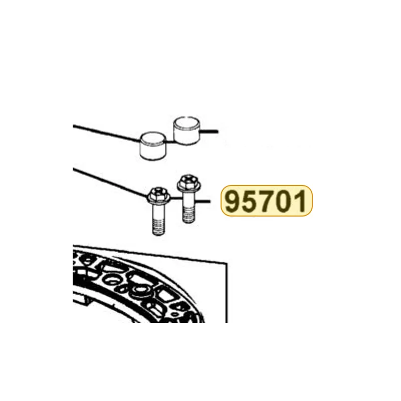95701-AEF1-E00 BLOT， FLANGE 5X40(C) — diagram cutout