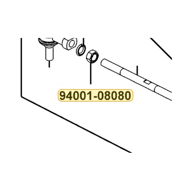 94001-08080-0SG NUT HEX 8MM — diagram cutout