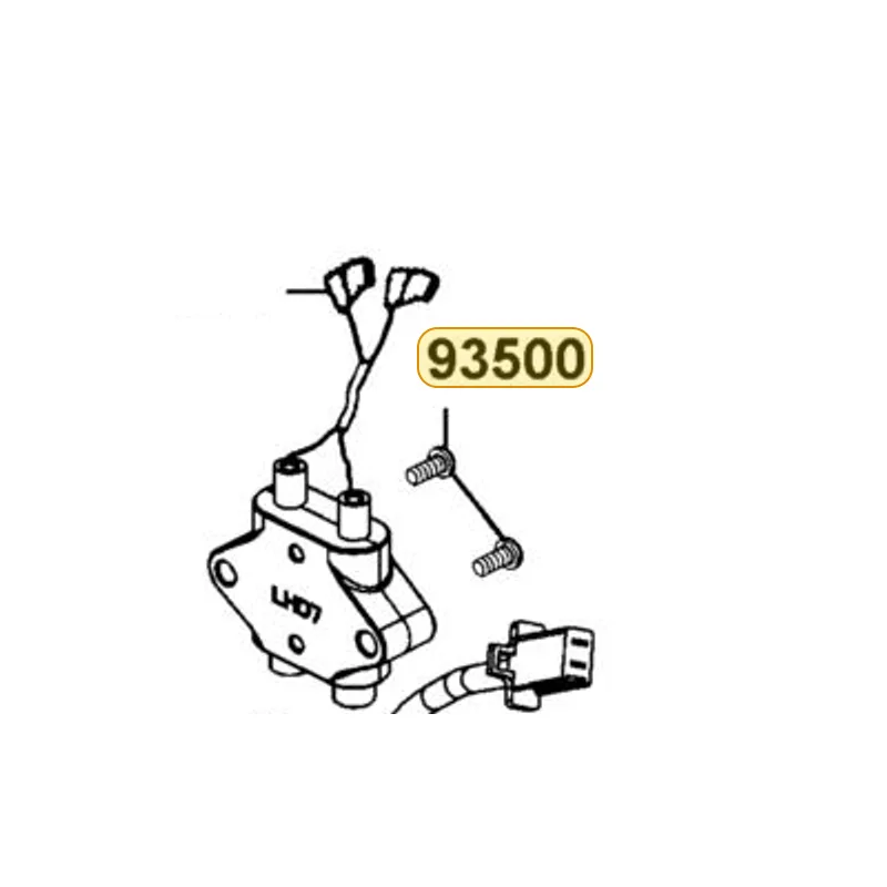 93500-05025-0HG SCREW PAN 5*25 — diagram cutout