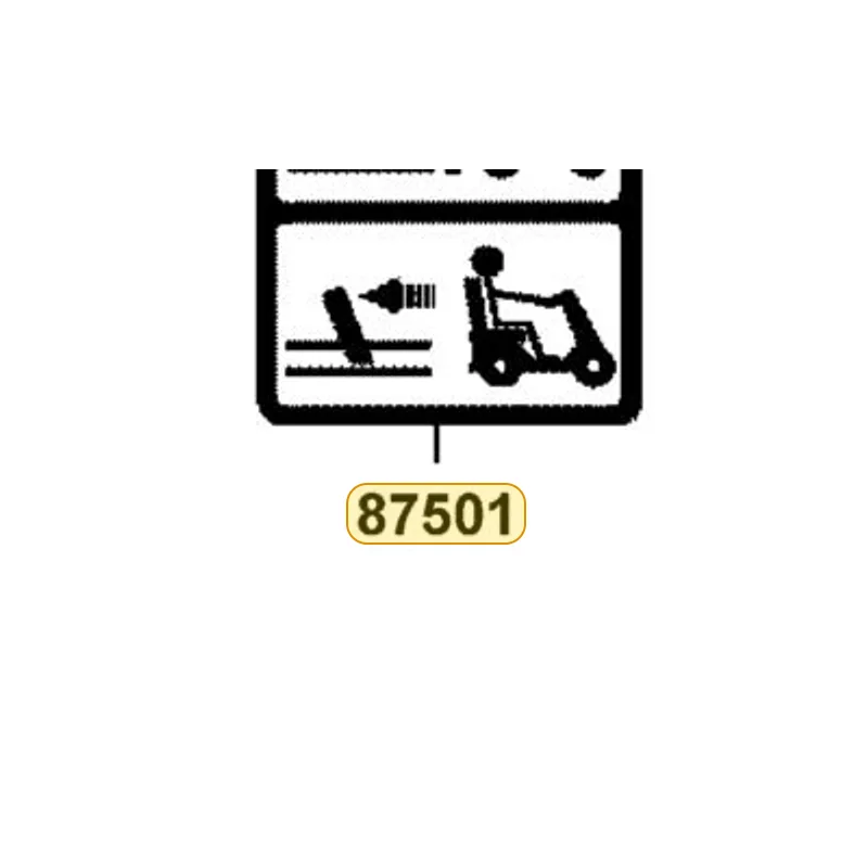 87501-LAE9-E00-T02 USE CAUTION — diagram cutout