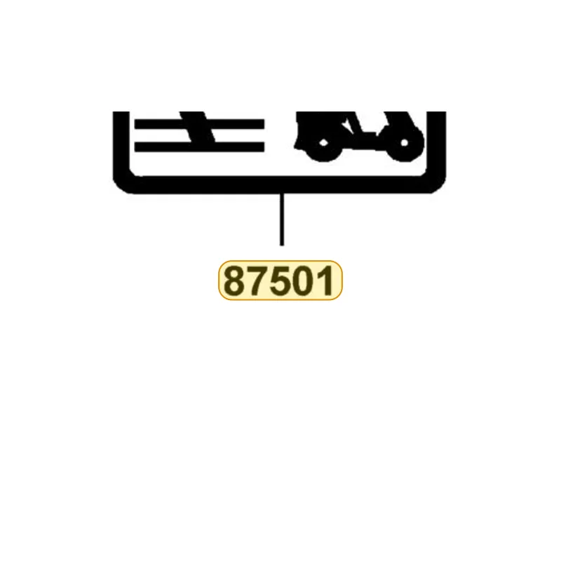 87501-LAE9-E00-T01 USE CAUTION — diagram cutout