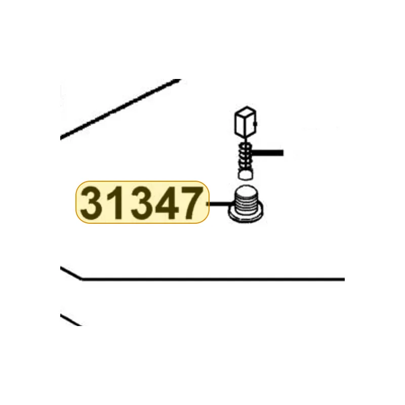 31347-LBE1-325 CAP BRUSH — diagram cutout