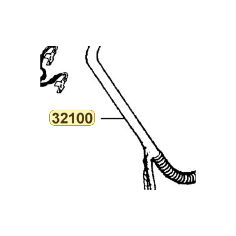 32100-LHD7-900 HARNESS WIRE — diagram cutout