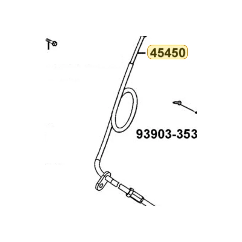 45450-LBE1-900 CABLE COMP FR BRK — diagram cutout