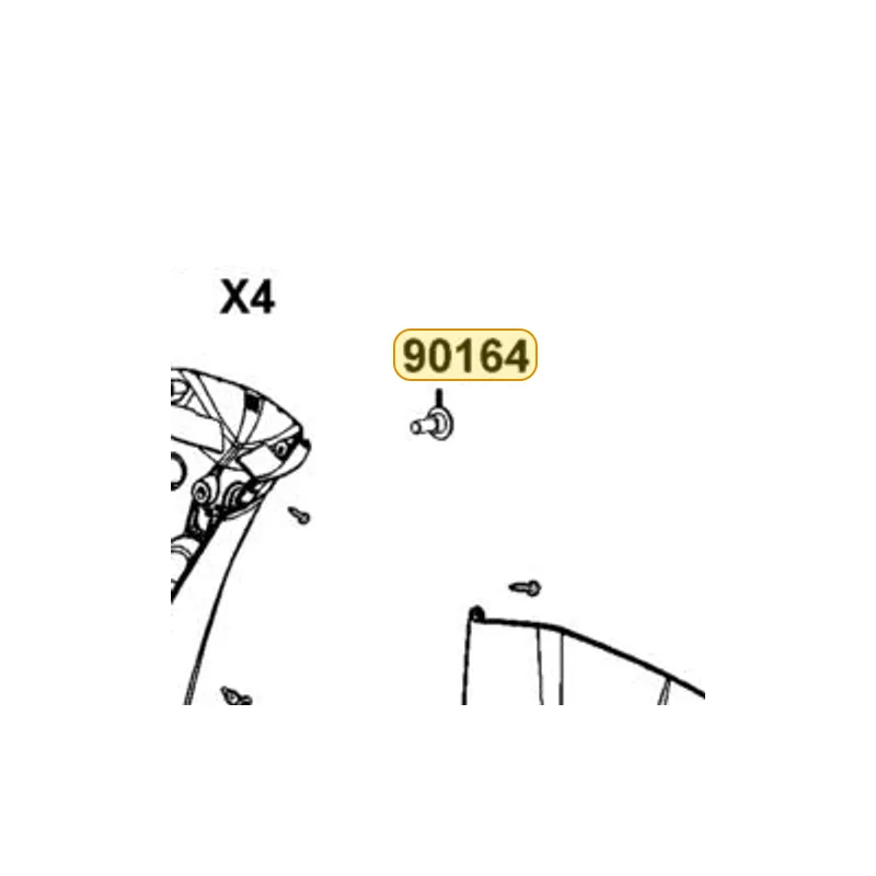 90164-MDR4-910 SCREW SPECIAL 6MM — diagram cutout