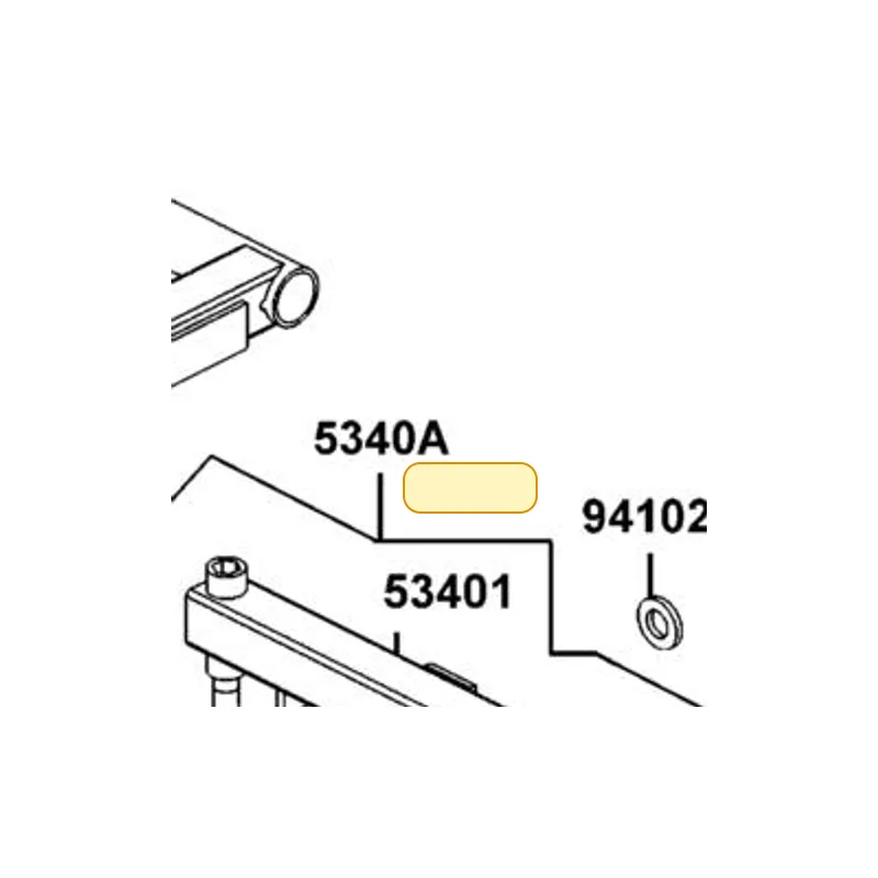 53401-LHD7-900 ARM COMP .SWING — diagram cutout