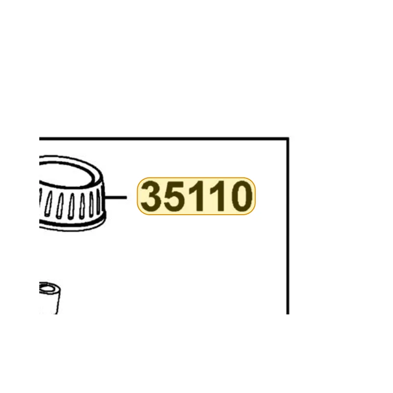 35110-ABA5-E20 KNOB CASE — diagram cutout