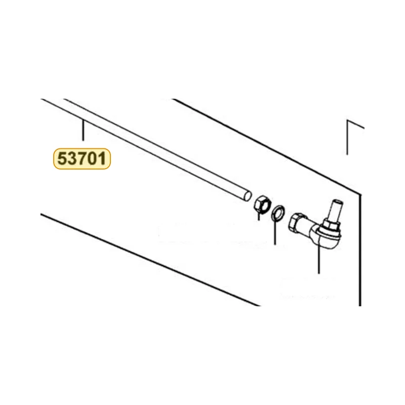 53701-ABA5-E20 ROD SWING ARM — diagram cutout