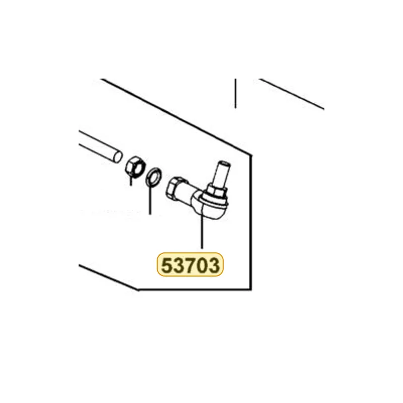 53703-ABA5-E20 BALL LH JOINT — diagram cutout