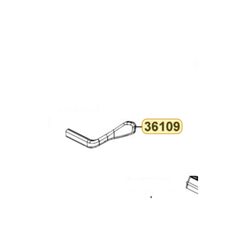 36109-ABA5-E20 LEVER LH THROTTLE — diagram cutout