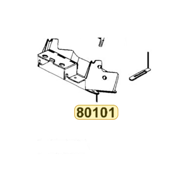 80101-LBE1-920 COVER ELEC CONTROL UNIT — diagram cutout