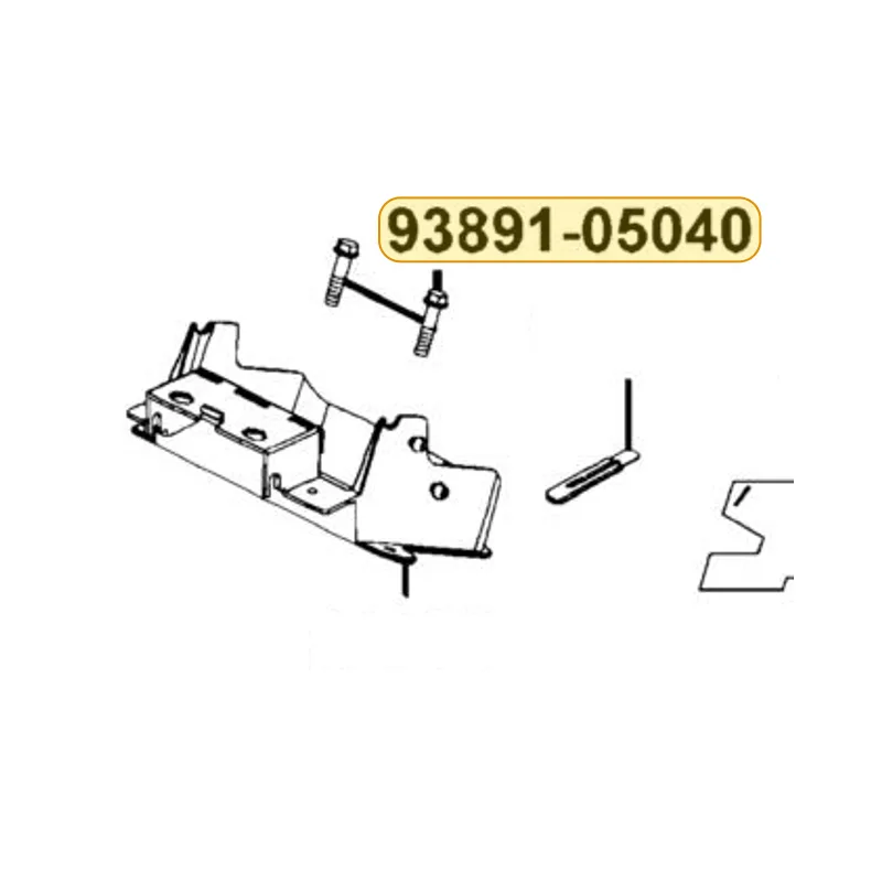 93891-05040-08G SCREW WASHER 5*40 — diagram cutout